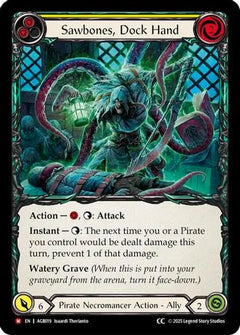 Sawbones, Dockhand (CC Label) (AGB019) [Armory Deck: Gravy Bones] - Deck Out Gaming