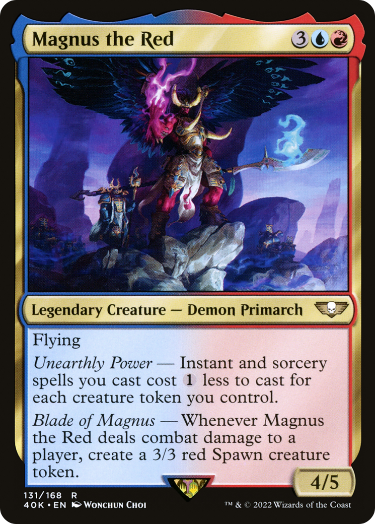Magnus the Red (131) [Universes Beyond: Warhammer 40,000] - Deck Out Gaming