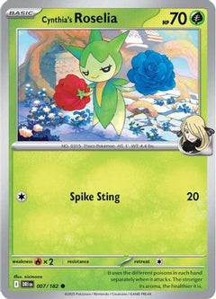Cynthia's Roselia (7) [SV10: Destined Rivals] - Deck Out Gaming
