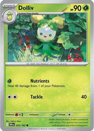 Dolliv (22) [SV10: Destined Rivals] - Deck Out Gaming