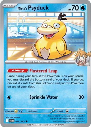 Misty's Psyduck (45) [SV10: Destined Rivals] - Deck Out Gaming