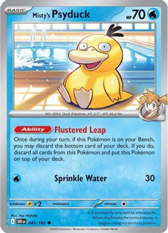 Misty's Psyduck (45) [SV10: Destined Rivals] Reverse Holofoil - Deck Out Gaming