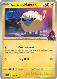 Team Rocket's Mareep (72) [SV10: Destined Rivals] Reverse Holofoil - Deck Out Gaming
