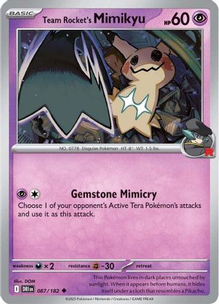Team Rocket's Mimikyu (87) [SV10: Destined Rivals] - Deck Out Gaming