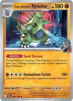 Team Rocket's Tyranitar (96) [SV10: Destined Rivals] Reverse Holofoil - Deck Out Gaming
