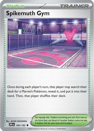 Spikemuth Gym (169) [SV10: Destined Rivals] Reverse Holofoil - Deck Out Gaming
