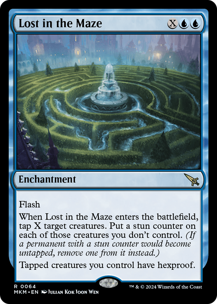 Lost in the Maze (64) [Murders at Karlov Manor] foil - Deck Out Gaming