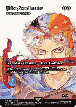 Firion, Swordmaster - Sram, Senior Edificer (Showcase) (3) [FINAL FANTASY: Through the Ages] foil - Deck Out Gaming