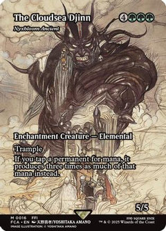 The Cloudsea Djinn - Nyxbloom Ancient (Showcase) (16) [FINAL FANTASY: Through the Ages] - Deck Out Gaming