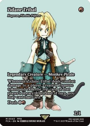 Zidane Tribal - Ragavan, Nimble Pilferer (Showcase) (43) [FINAL FANTASY: Through the Ages] - Deck Out Gaming
