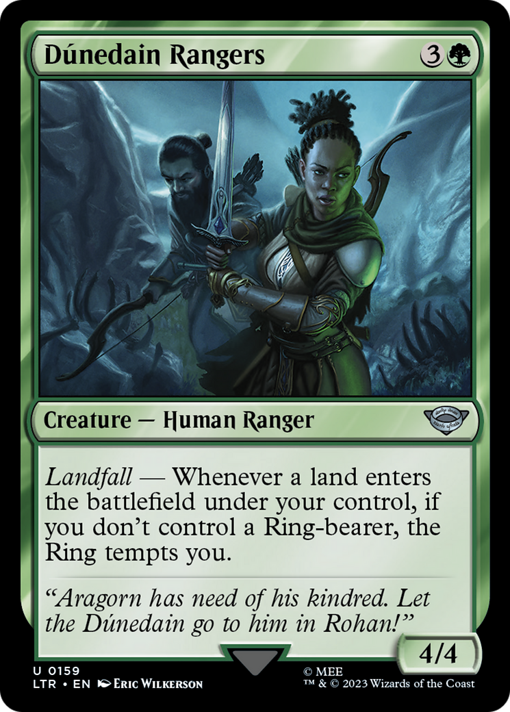 Dunedain Rangers (159) [The Lord of the Rings: Tales of Middle-earth] foil - Deck Out Gaming
