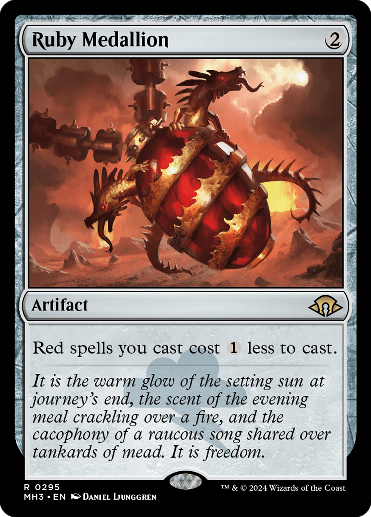 Ruby Medallion (295) [Modern Horizons 3] - Deck Out Gaming