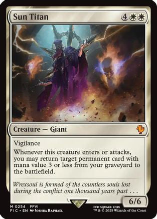 Sun Titan (254) [Commander: FINAL FANTASY] - Deck Out Gaming