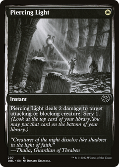 Piercing Light (297) [Innistrad: Double Feature] - Deck Out Gaming