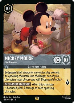 Mickey Mouse - Giant Mouse (199/204) [Reign of Jafar] Cold Foil - Deck Out Gaming