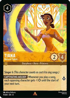 Tiana - Natural Talent (9/204) [Reign of Jafar] Cold Foil - Deck Out Gaming