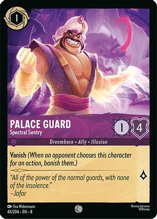 Palace Guard - Spectral Sentry (45/204) [Reign of Jafar] - Deck Out Gaming