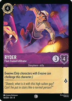 Ryder - Fleet-Footed Infiltrator (56/204) [Reign of Jafar] Cold Foil - Deck Out Gaming
