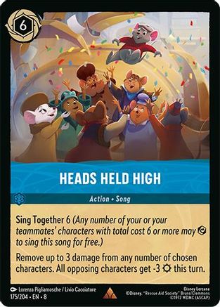 Heads Held High (175/204) [Reign of Jafar] Cold Foil - Deck Out Gaming