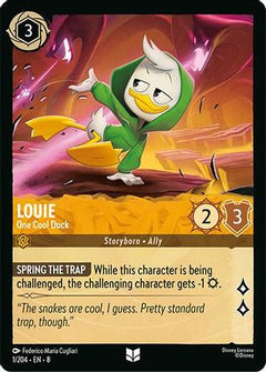 Louie - One Cool Duck (1/204) [Reign of Jafar] - Deck Out Gaming
