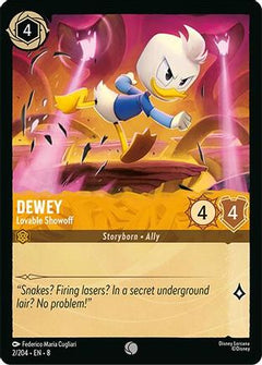 Dewey - Lovable Showoff (2/204) [Reign of Jafar] - Deck Out Gaming