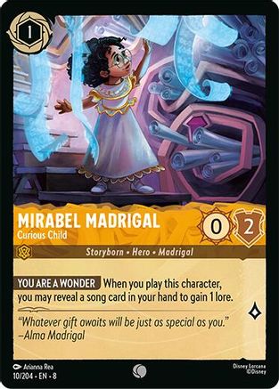 Mirabel Madrigal - Curious Child (10/204) [Reign of Jafar] - Deck Out Gaming