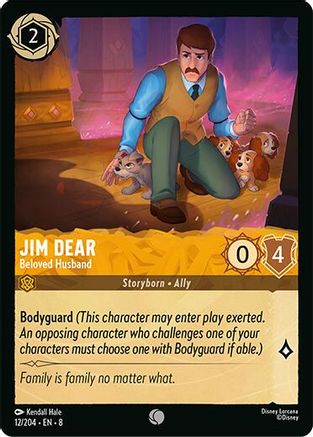 Jim Dear - Beloved Husband (12/204) [Reign of Jafar] - Deck Out Gaming