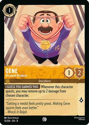 Gene - Niceland Resident (13/204) [Reign of Jafar] Cold Foil - Deck Out Gaming