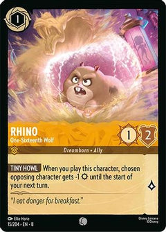 Rhino - One-Sixteenth Wolf (15/204) [Reign of Jafar] - Deck Out Gaming