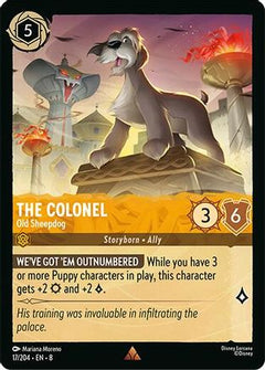 The Colonel - Old Sheepdog (17/204) [Reign of Jafar] Cold Foil - Deck Out Gaming