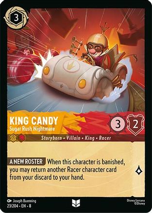 King Candy - Sugar Rush Nightmare (23/204) [Reign of Jafar] - Deck Out Gaming