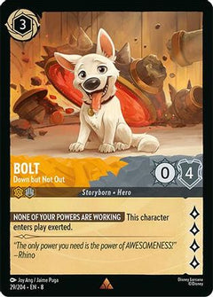 Bolt - Down but Not Out (29/204) [Reign of Jafar] Cold Foil - Deck Out Gaming
