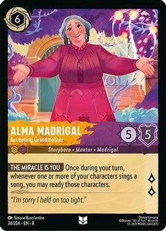 Alma Madrigal - Accepting Grandmother (34/204) [Reign of Jafar] Cold Foil - Deck Out Gaming