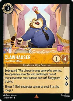 Clawhauser - Front Desk Officer (35/204) [Reign of Jafar] Cold Foil - Deck Out Gaming