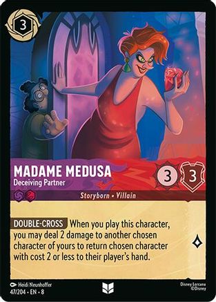 Madame Medusa - Deceiving Partner (47/204) [Reign of Jafar] Cold Foil - Deck Out Gaming