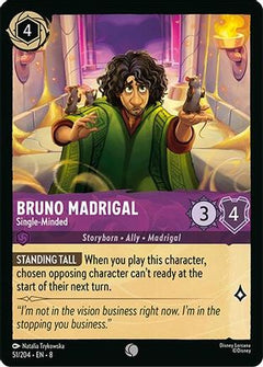 Bruno Madrigal - Single-Minded (51/204) [Reign of Jafar] Cold Foil - Deck Out Gaming