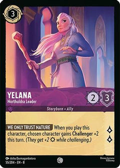 Yelana - Northuldra Leader (55/204) [Reign of Jafar] Cold Foil - Deck Out Gaming