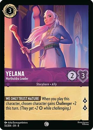 Yelana - Northuldra Leader (55/204) [Reign of Jafar] - Deck Out Gaming