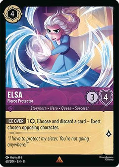Elsa - Fierce Protector (60/204) [Reign of Jafar] Cold Foil - Deck Out Gaming
