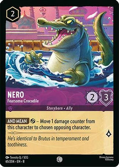 Nero - Fearsome Crocodile (65/204) [Reign of Jafar] Cold Foil-1
