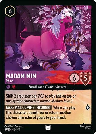 Madam Mim - Rhino (69/204) [Reign of Jafar] - Deck Out Gaming