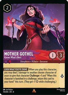 Mother Gothel - Knows What's Best (70/204) [Reign of Jafar] - Deck Out Gaming