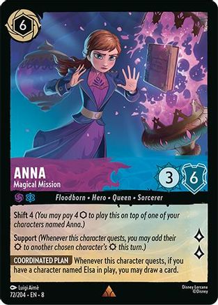 Anna - Magical Mission (72/204) [Reign of Jafar] - Deck Out Gaming
