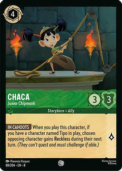 Chaca - Junior Chipmunk (88/204) [Reign of Jafar] Cold Foil - Deck Out Gaming