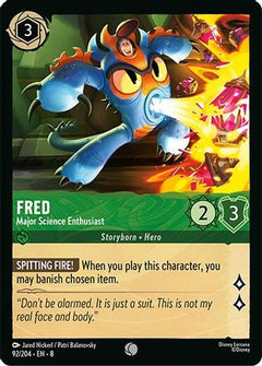 Fred - Major Science Enthusiast (92/204) [Reign of Jafar] - Deck Out Gaming
