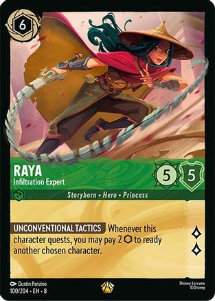 Raya - Infiltration Expert (100/204) [Reign of Jafar] - Deck Out Gaming