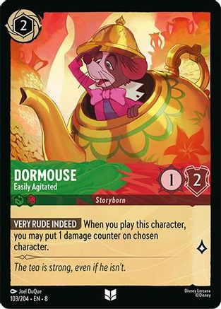 Dormouse - Easily Agitated (103/204) [Reign of Jafar] Cold Foil - Deck Out Gaming