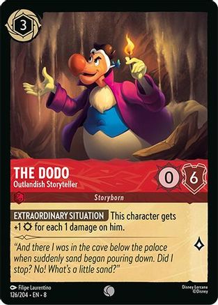 The Dodo - Outlandish Storyteller (126/204) [Reign of Jafar] - Deck Out Gaming