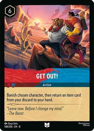 Get Out! (148/204) [Reign of Jafar] Cold Foil - Deck Out Gaming