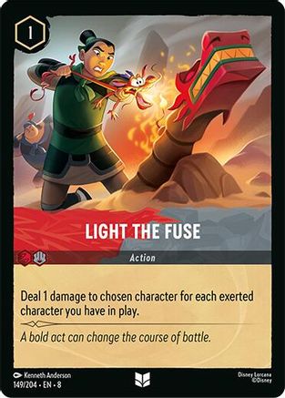 Light the Fuse (149/204) [Reign of Jafar] Cold Foil - Deck Out Gaming